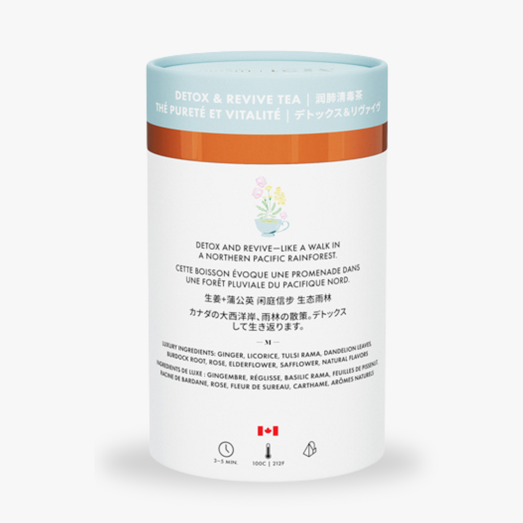 Detox and Revive Luxury Herbal tea - 24ct Canister