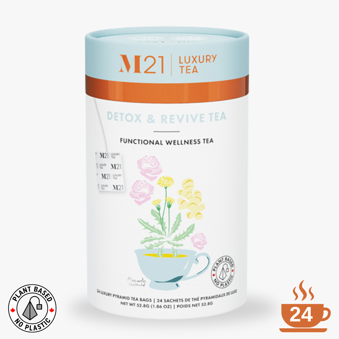 Detox and Revive Luxury Herbal tea - 24ct Canister