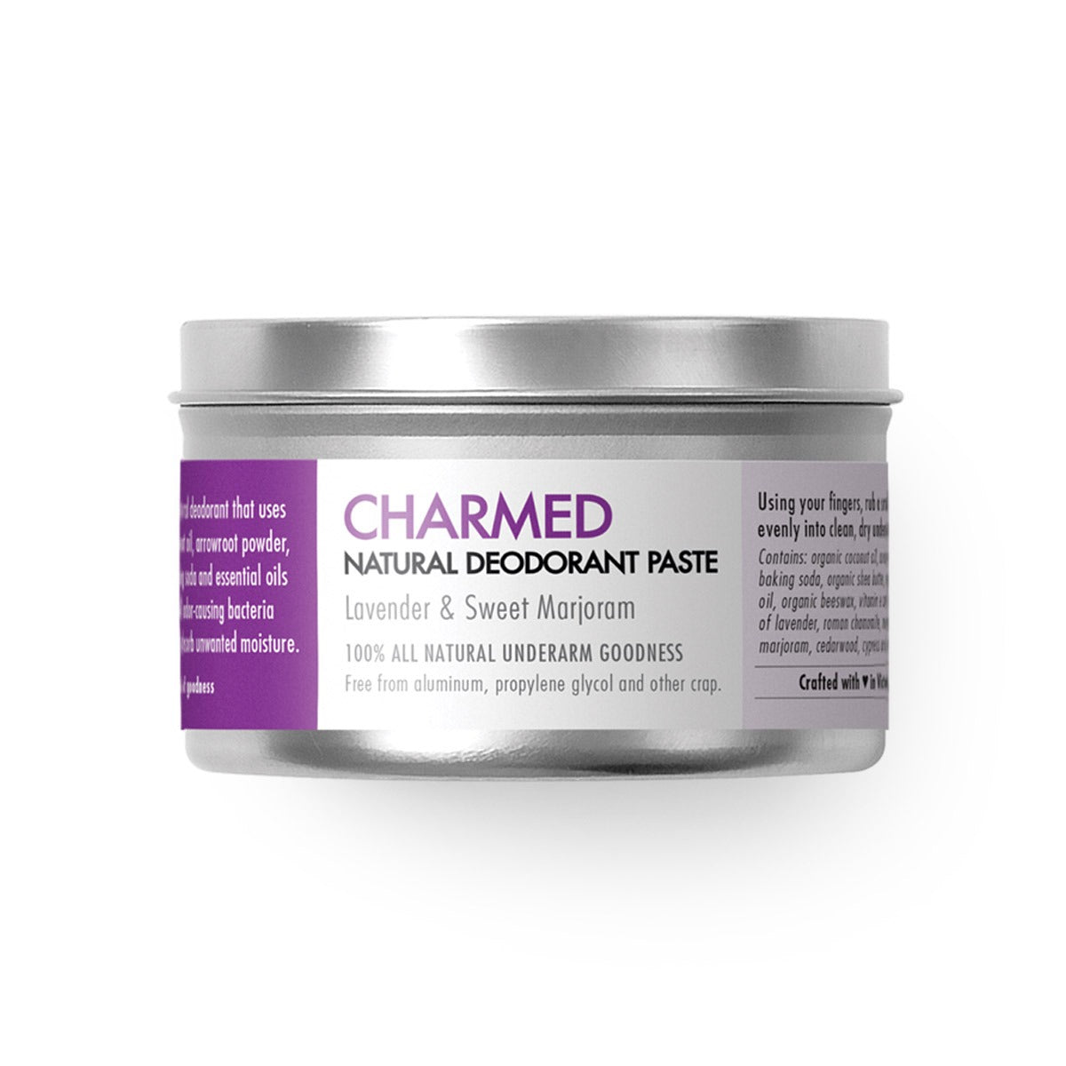 Charmed - Natural Deodorant with Lavender & Chamomile